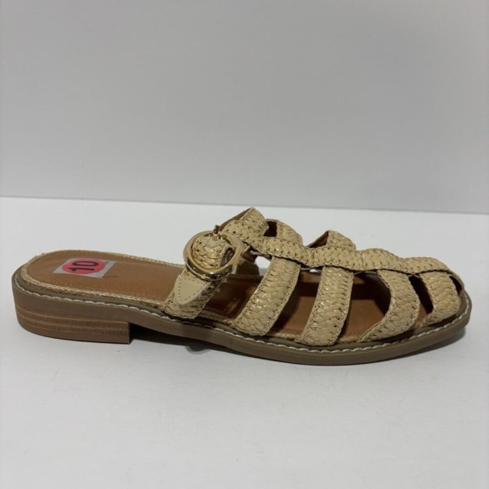 Dolce Vita Women’s Fyona Fisherman Sandals Beige, Size 10 M